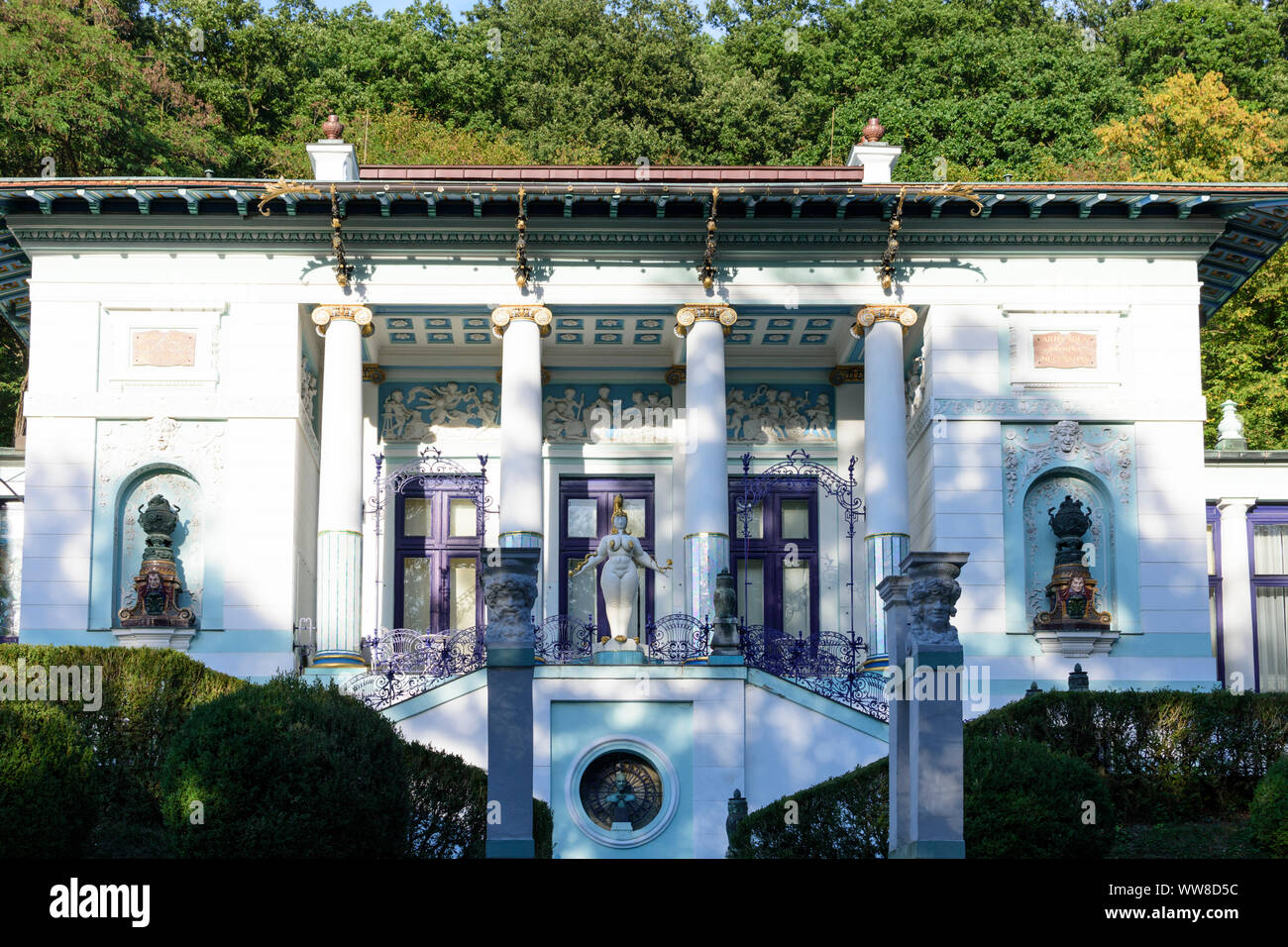 Wien, Wien, Villa Wagner I (OttoWagnerVilla, BenTieberVilla, ErnstFuchsVilla), heute