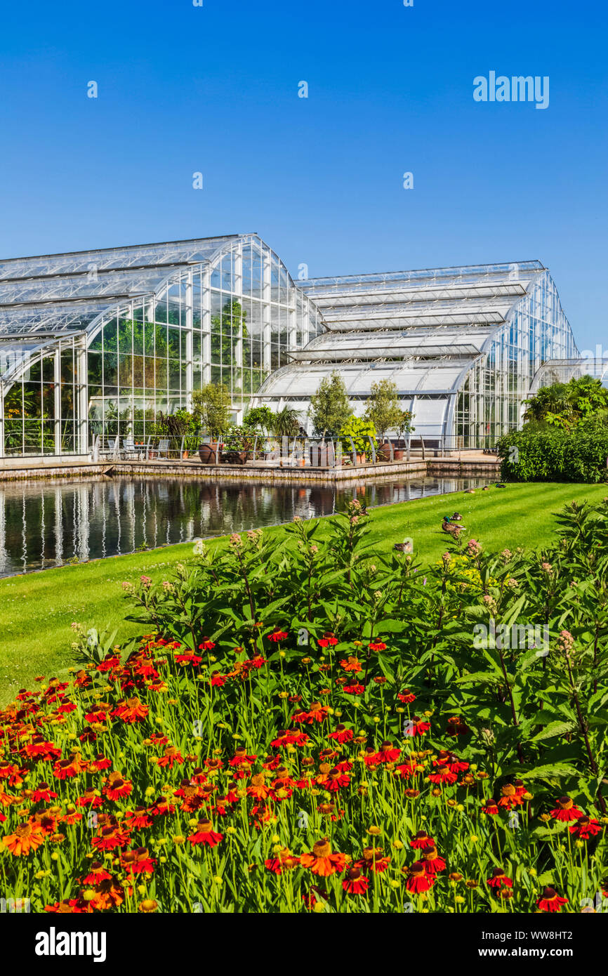 England, Surrey, Guildford, Wisley, der Royal Horticultural Society Garden, The Glasshouse Stockfoto