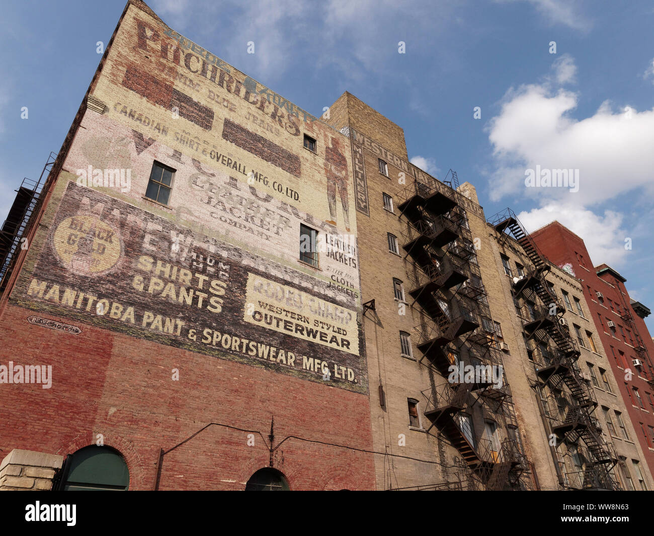 Exchange District Stockfoto