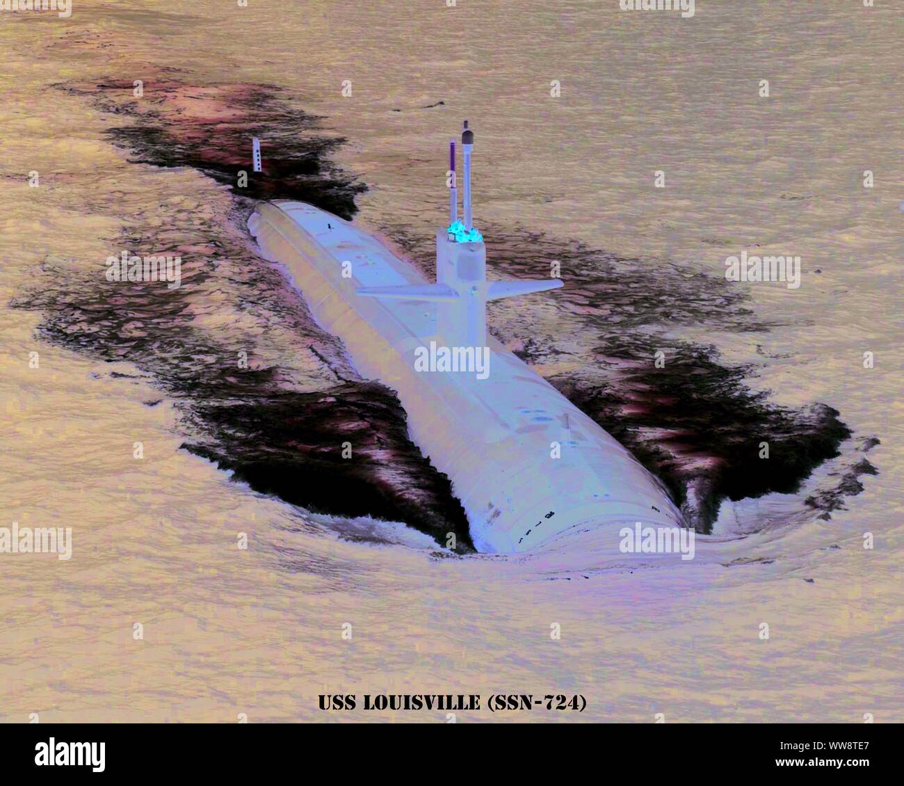 USS LOUISVILLE (SSN-724) Stockfoto
