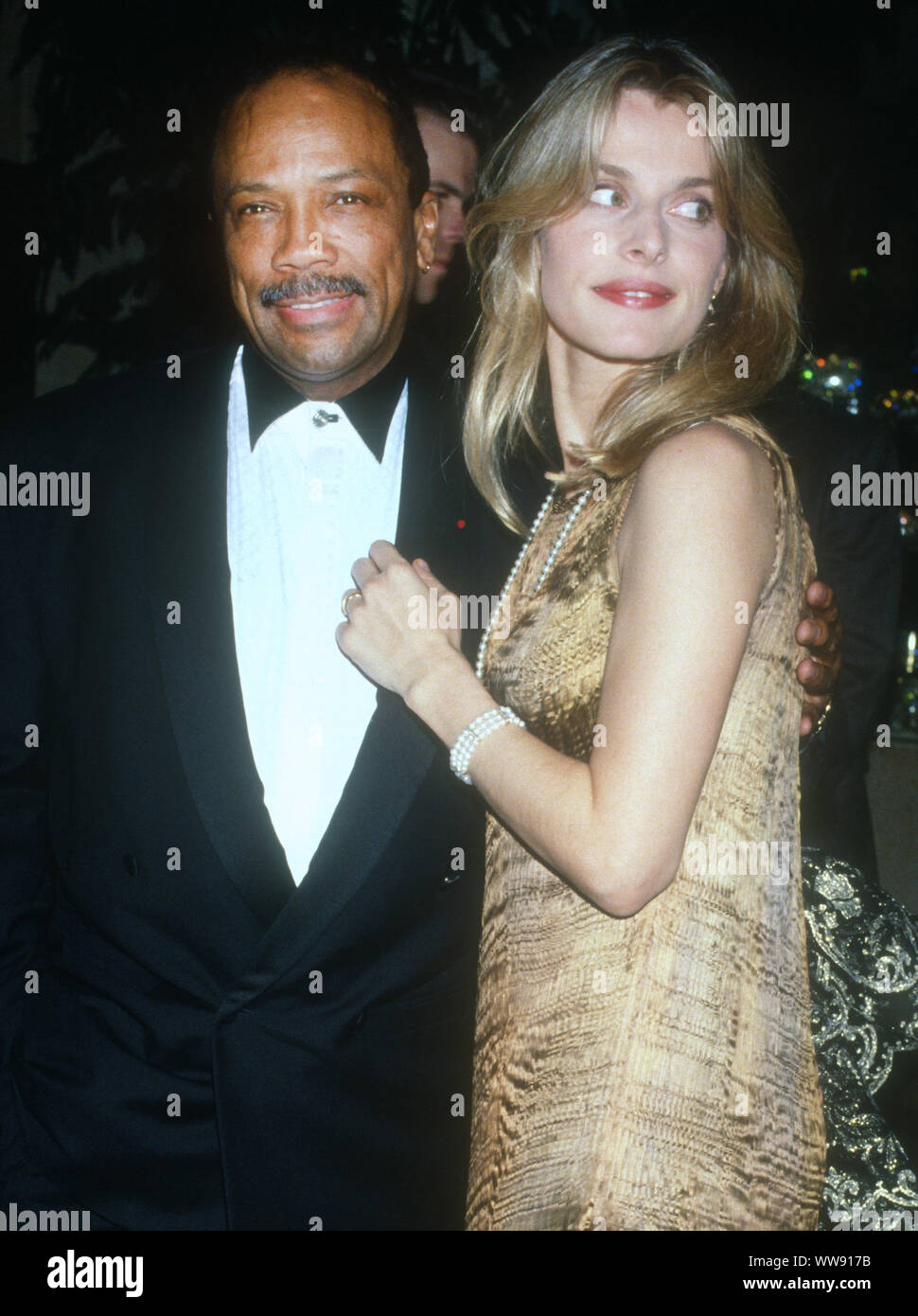 Quincy Jones, Nastassja Kinski, 1993, Foto von Michael Ferguson/PHOTOlink/MediaPunch Stockfoto