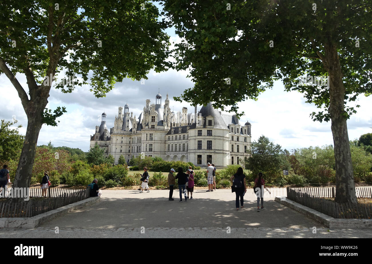 Chateau de chambord architecture Fotos und Bildmaterial in hoher