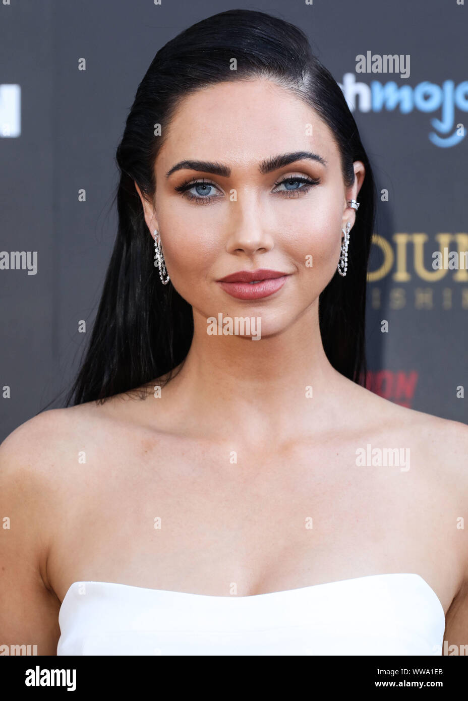 Hollywood, Vereinigte Staaten. 13 Sep, 2019. HOLLYWOOD, LOS ANGELES, Kalifornien, USA - 13. SEPTEMBER: Jessica Green kommt an der 45. jährlichen Saturn Awards auf der Avalon Hollywood am September 13, 2019 in Hollywood, Los Angeles, Kalifornien, Vereinigte Staaten. (Foto von David Acosta/Image Press Agency) Quelle: Bild Presse Agentur/Alamy leben Nachrichten Stockfoto