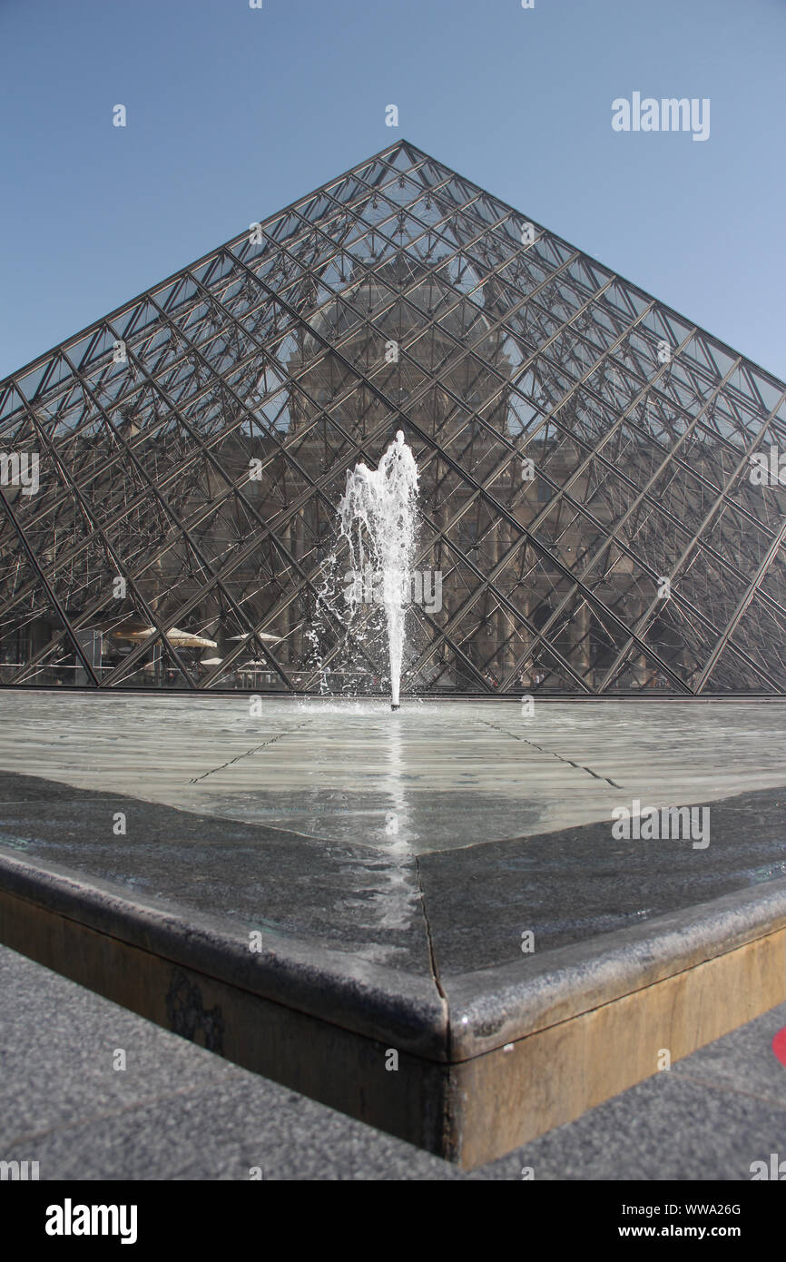 Louvre, Paris Stockfoto