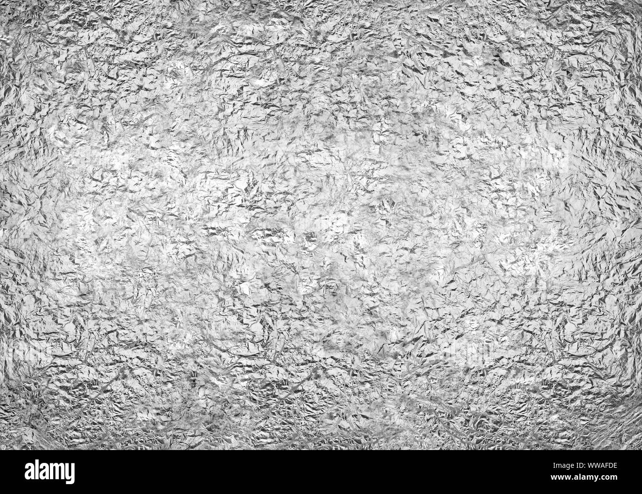 Silber texturierte Oberfläche aus Metall Stockfoto