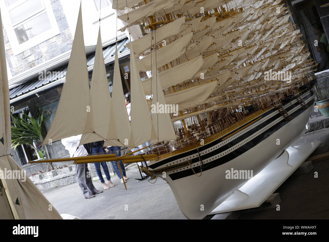 Maquettes de bateaux Stockfoto