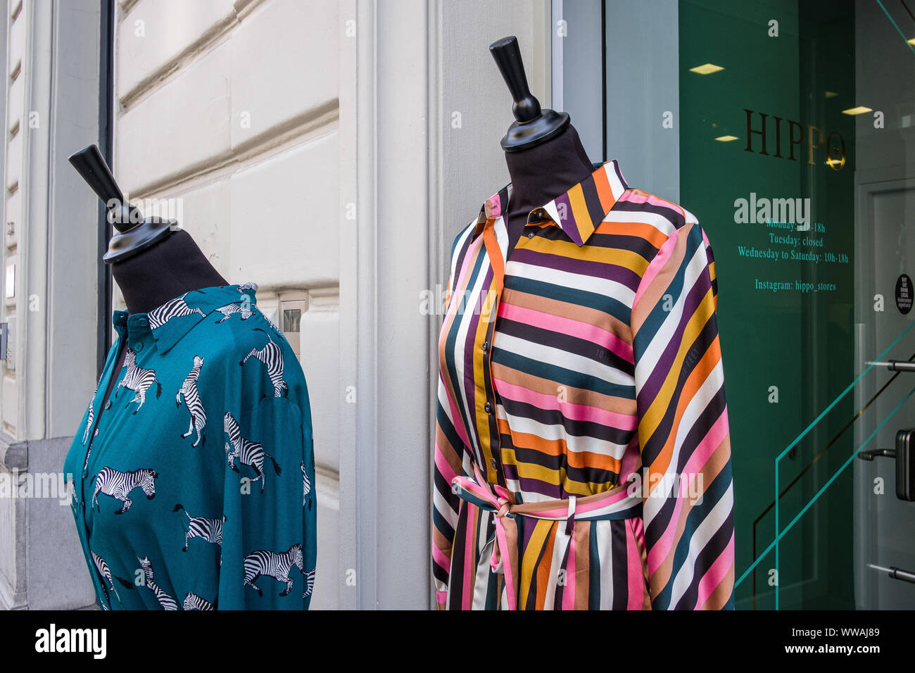 Historische Zentrum von Gent, Flandern, Belgien, EU. Stockfoto