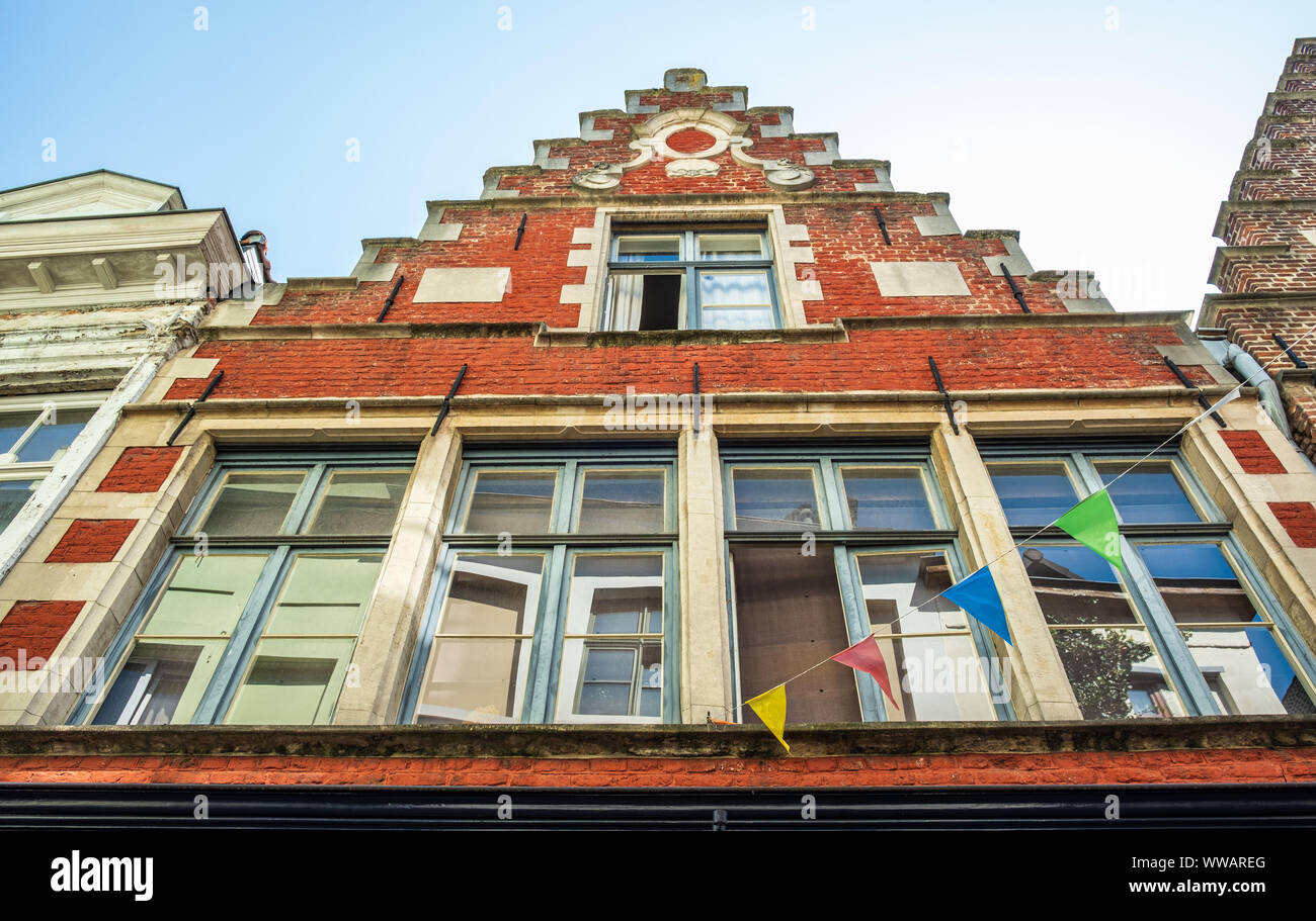 Historische Zentrum von Gent, Flandern, Belgien, EU. Stockfoto