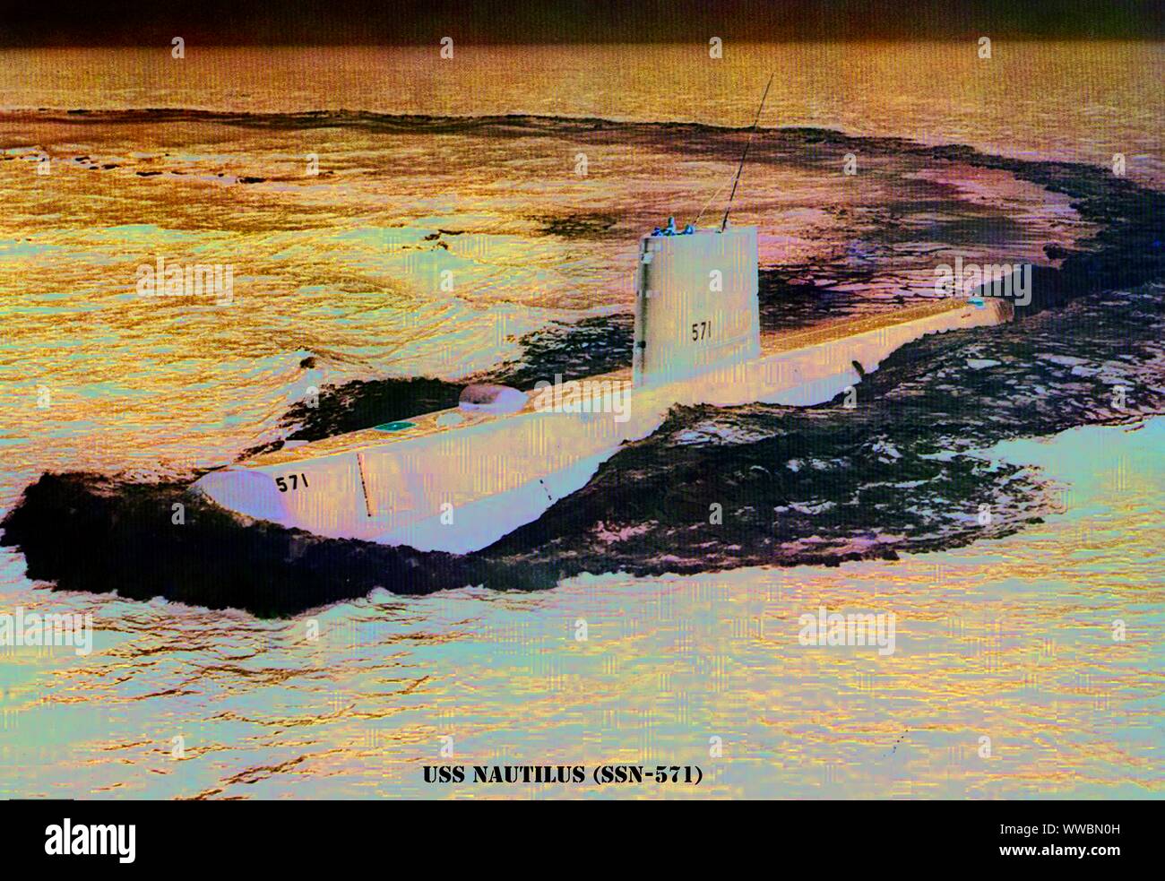 USS Nautilus (SSN-571) Stockfoto