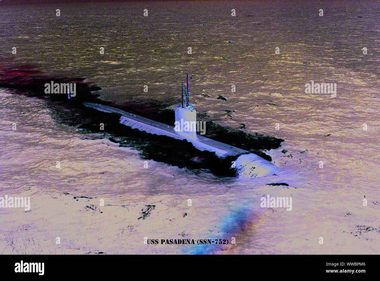 USS Pasadena (SSN-752) Stockfoto