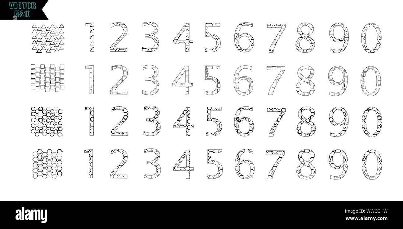Hand Kalligraphie Alphabet Schwarze Tinte Burste Geschrieben Buchstaben Zahlen Und Satzzeichen Grunge Font Style Mit Tinte Spritzt Vektor Stock Vektorgrafik Alamy