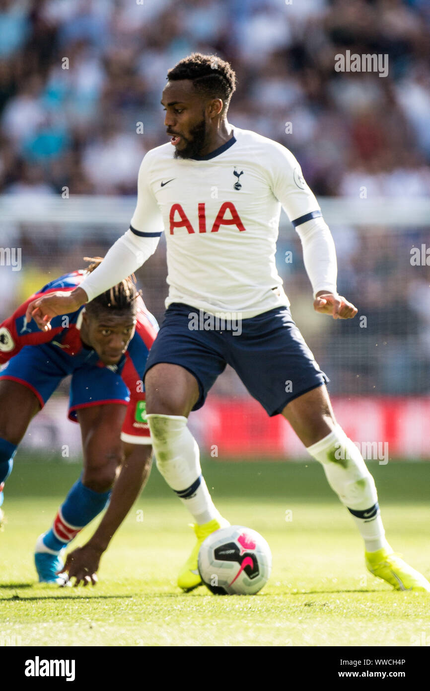 LONDON, ENGLAND - 14. SEPTEMBER: Danny Rose von Tottenham Hotspur beim Premier League Spiel zwischen den Tottenham Hotspur und Crystal Palace an der Tottenham Hotspur Stadion am 14. September 2019 in London, Vereinigtes Königreich. (Foto von Sebastian Frej/MB Medien) Stockfoto