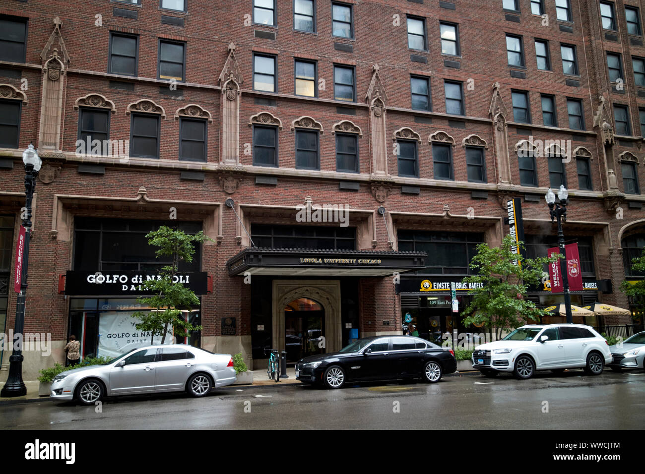 Lewis Türme Loyola University ursprünglich der Frauen Athletic Club dann Frank lewis towers Chicago Illinois USA Stockfoto