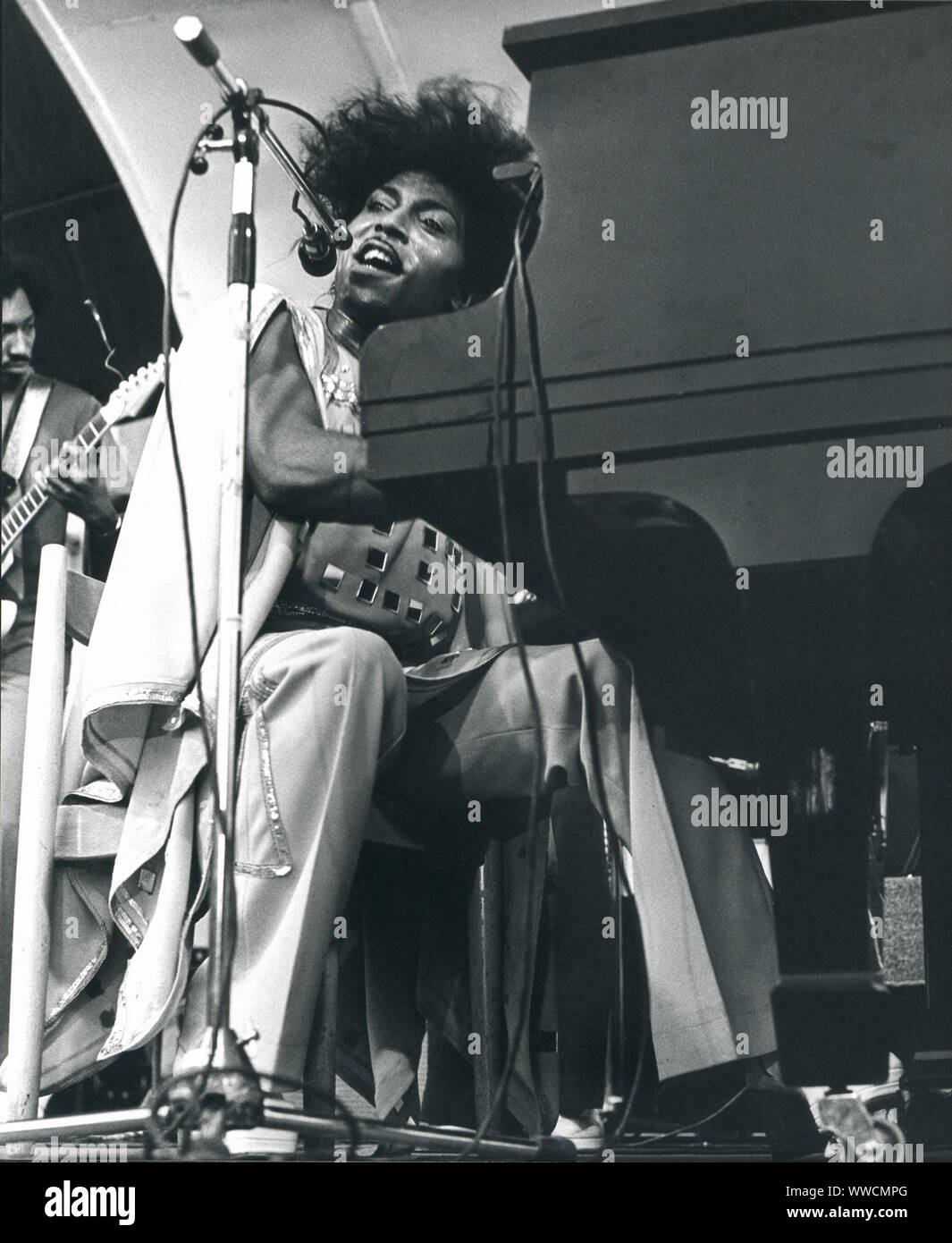 LITTLE RICHARD z.b. Richard Wayne Penniman amerikanische Musiker in Gröna Lund Stockholm Stockfoto