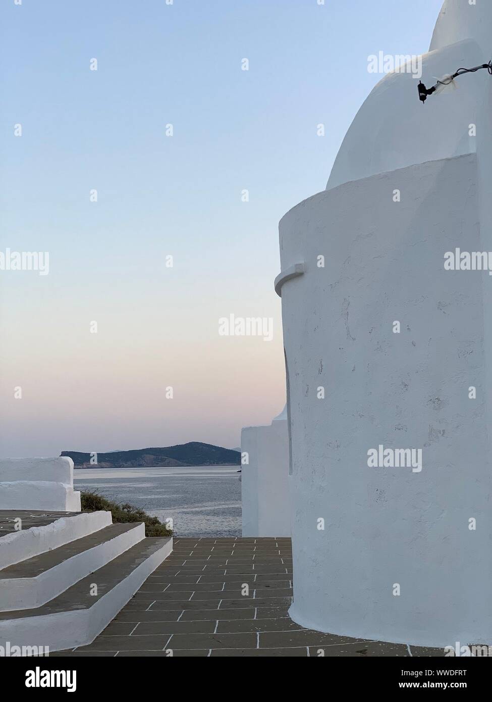 Kloster Chrysopigi Kirche, Sifnos, Griechenland Stockfoto