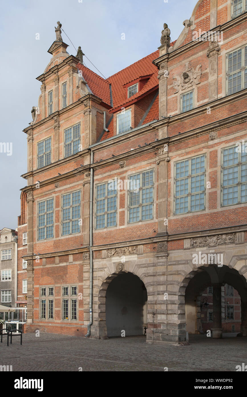 Langer Markt, Altstadt Danzig, Polen. Długi Targ, Stare Miasto Gdanska Stockfoto
