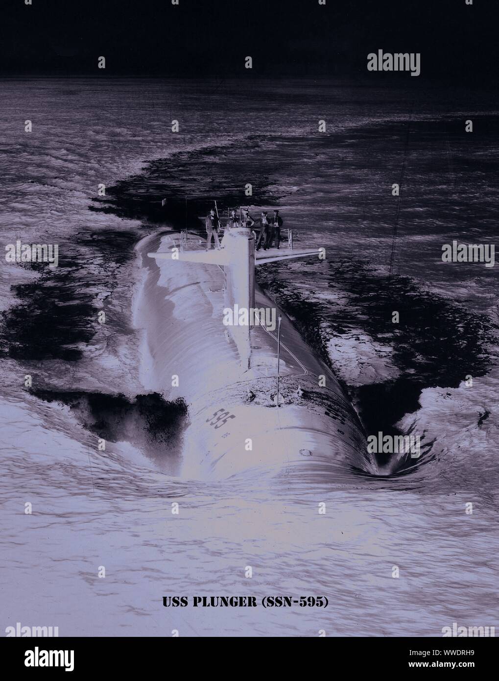 USS-Kolben (SSN-595) Stockfoto