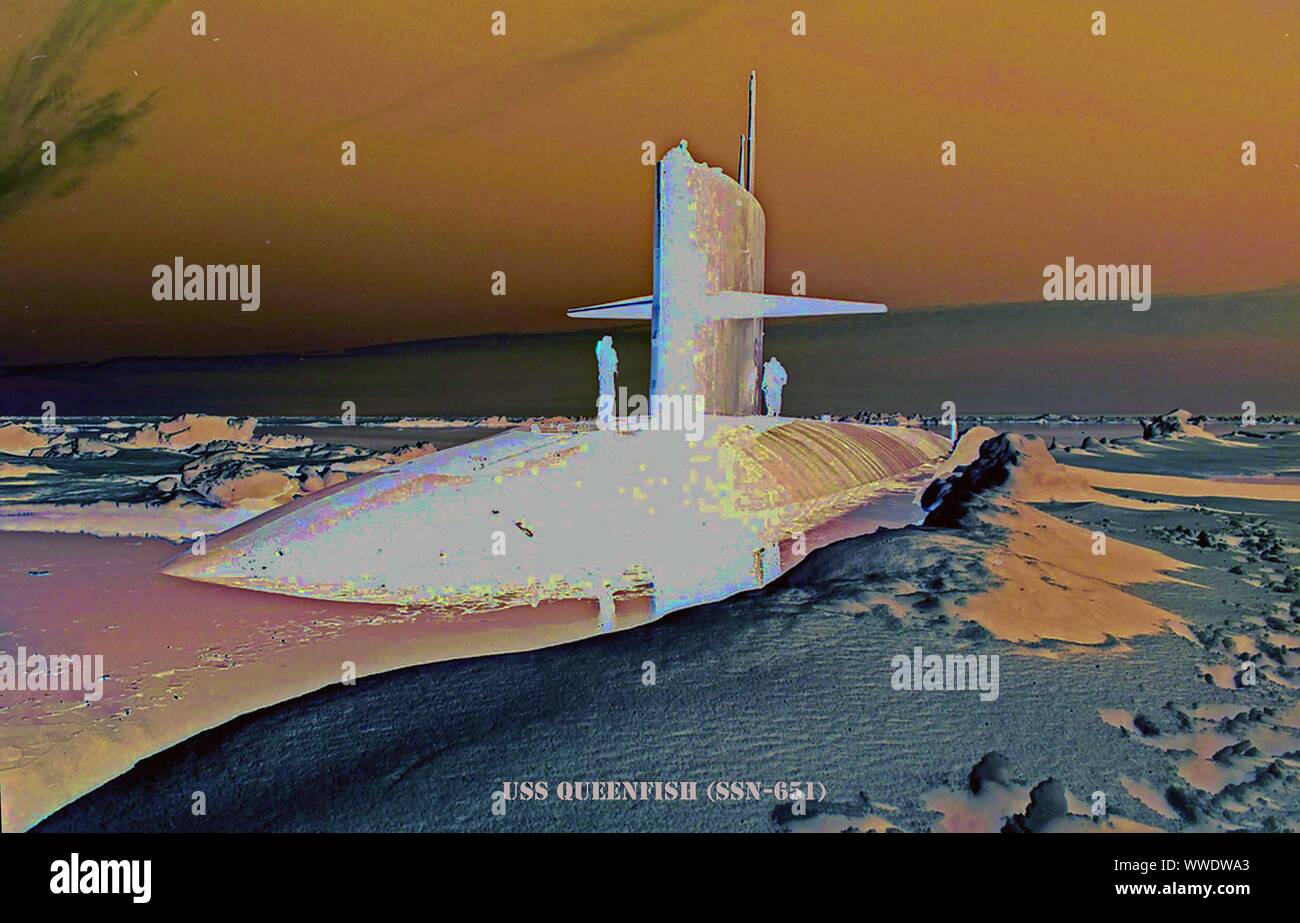 USS QUEENFISH (SSN-651) Stockfoto