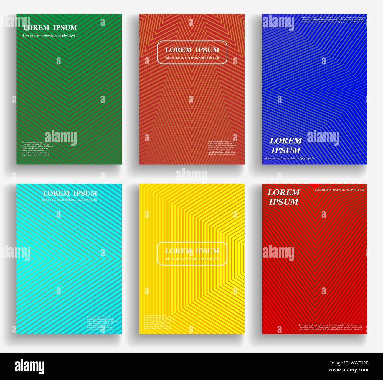 Vorlage für Cover Design mit geometrischen halftone Gradienten Stock Vektor