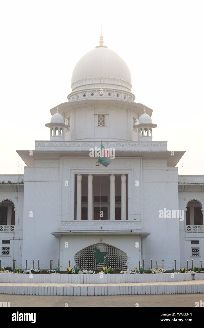 Der oberste Gerichtshof von Bangladesch Stockfoto