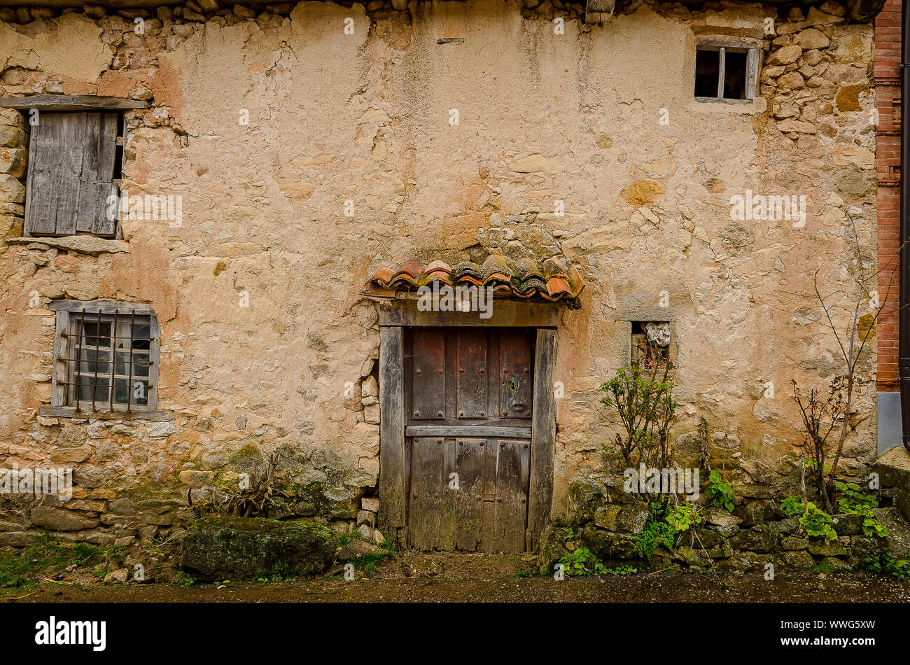 Spanien. Architektur der Palencia Berg Stockfoto