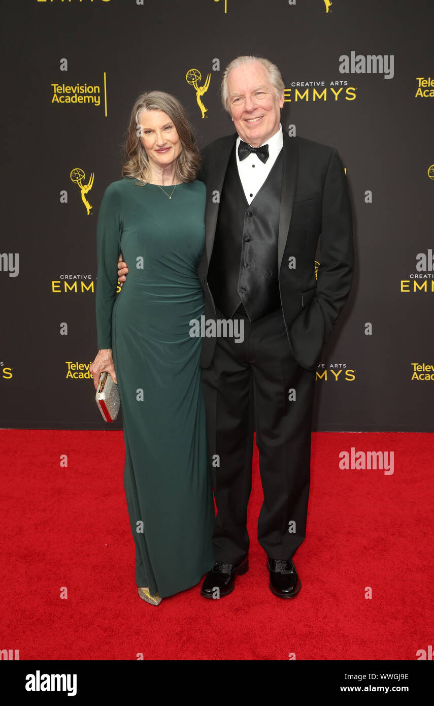 LOS ANGELES, Ca - September 514: Annette O'Toole, Michael McKean, 2019 Creative Arts Emmy Awards Tag 2 auf der Microsoft Theater in Los Angeles, Kalifornien am 15. September 2019. Credit: Faye Sadou/MediaPunch Stockfoto