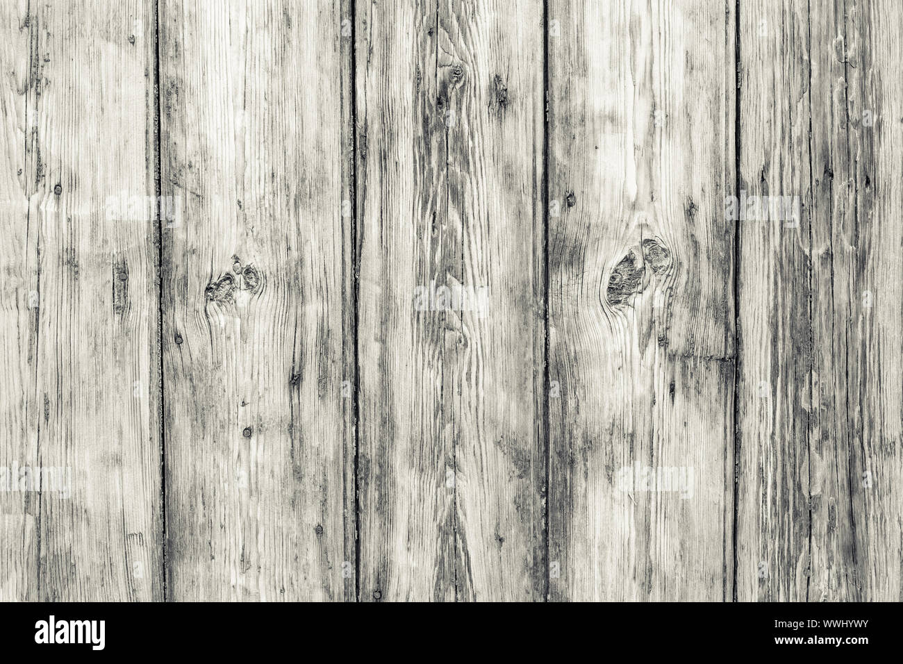 Vintage Holz- Hintergrund. Weiß alte Boards. Holz Oberfläche. Plank Holz. Grobe Zaun, Zimmerei Tabelle. Hartholz. Antike Panel. Abstrakte Muster. Retr Stockfoto