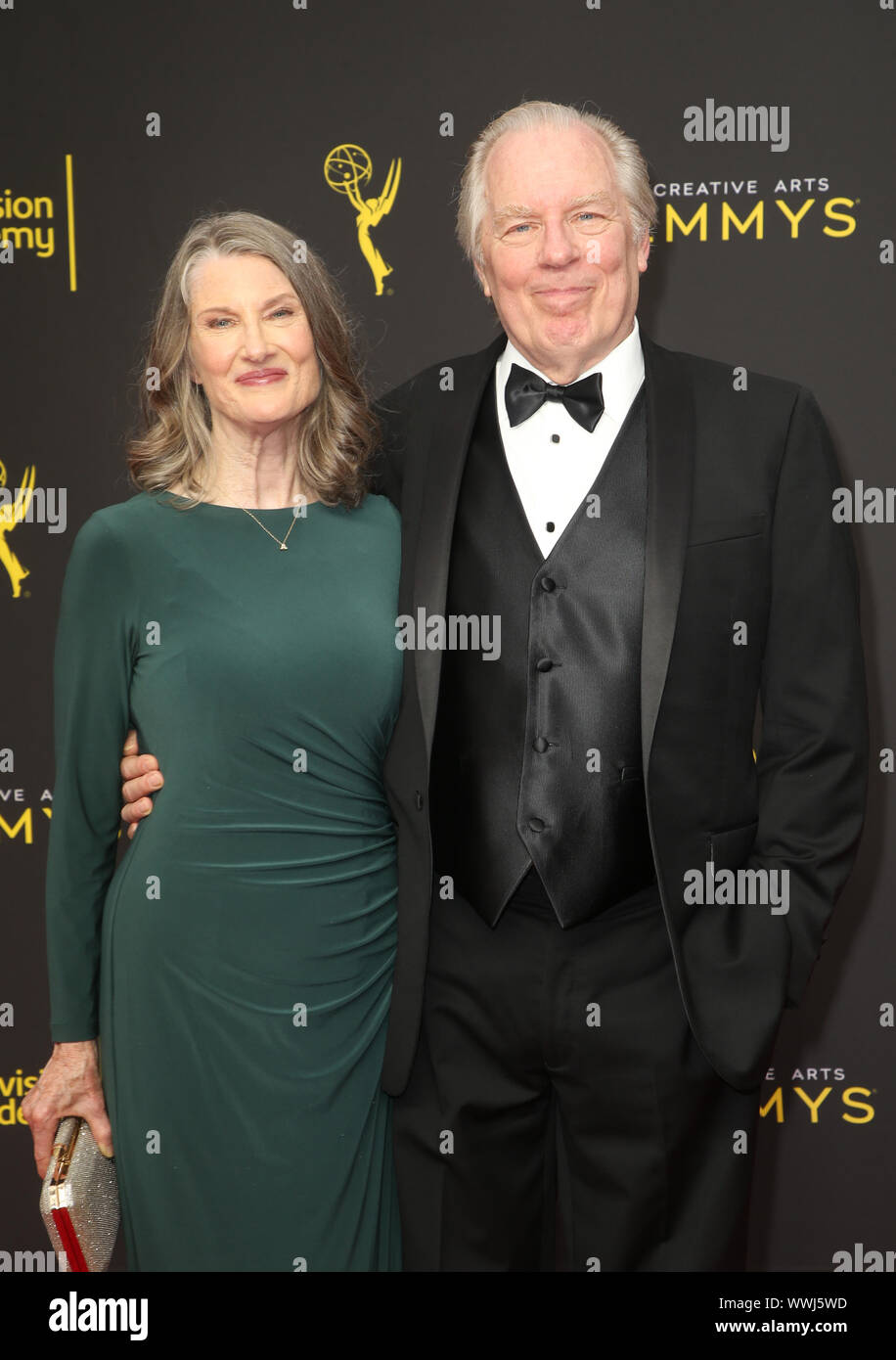 September 15, 2019, Los Angeles, CA, USA: 15. September 2019 - Los Angeles, Kalifornien - Annette O'Toole, Michael McKean. 2019 Creative Arts Emmy Awards Tag 2 auf der Microsoft Theater statt. Photo Credit: FSadou/AdMedia (Credit Bild: © F Sadou/AdMedia über ZUMA Draht) Stockfoto