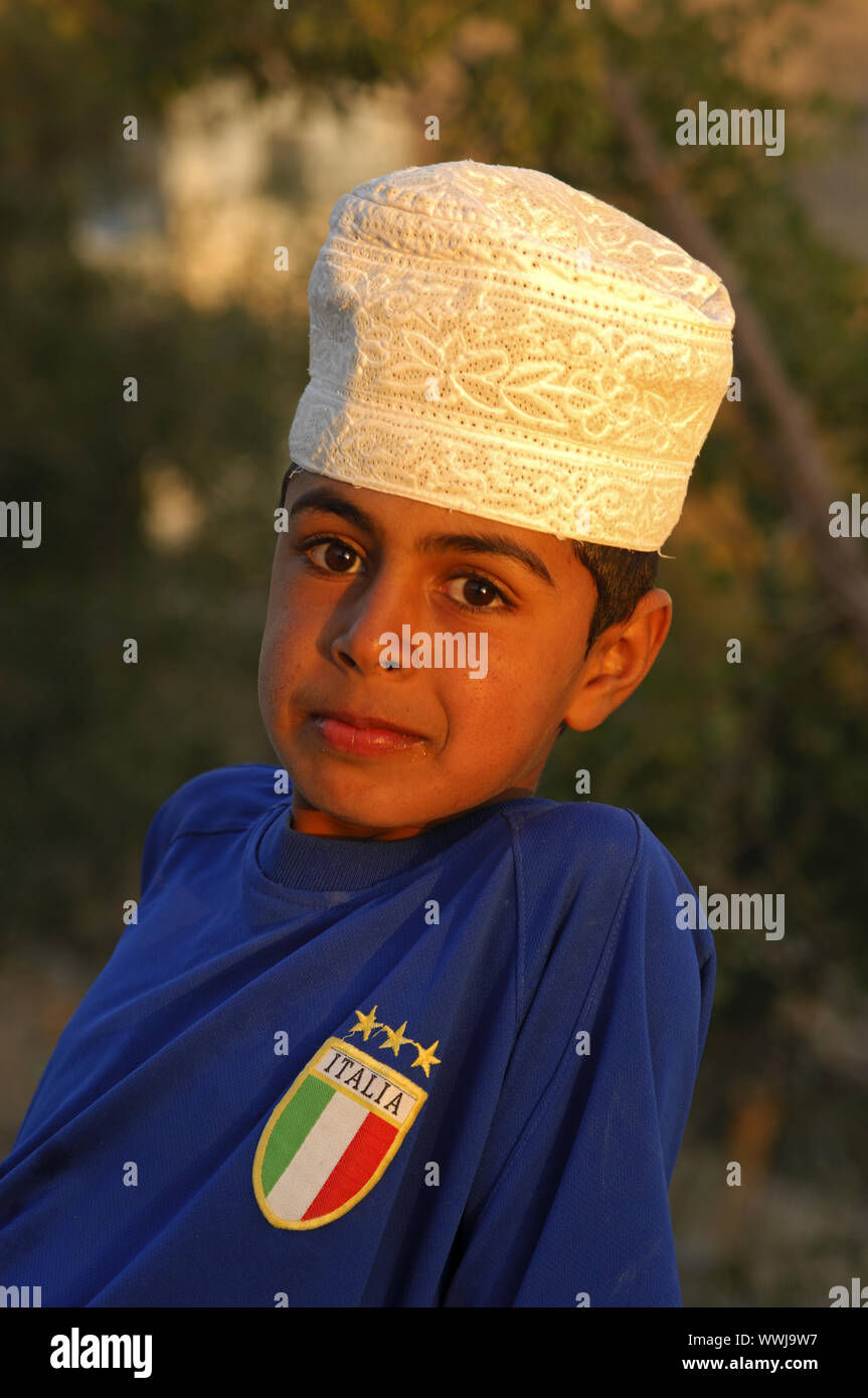 Oman Junge, Oman Stockfoto
