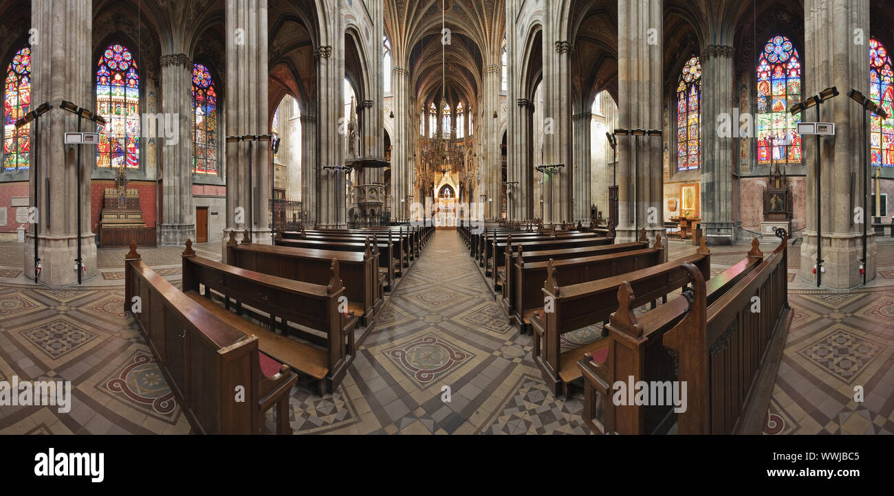 Votivchurch in Wien, Österreich, Europa Stockfoto