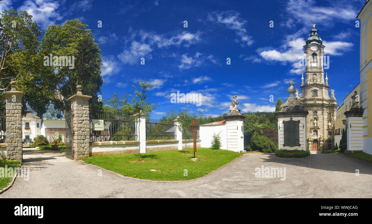 Kloster Zwettl, Region Waldviertel, Niederösterreich, Österreich, Europa Stockfoto