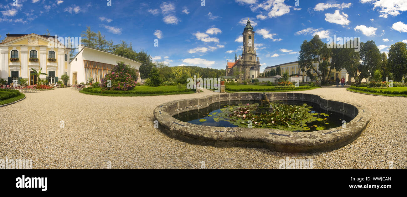 Kloster Zwettl, Region Waldviertel, Niederösterreich, Österreich, Europa Stockfoto