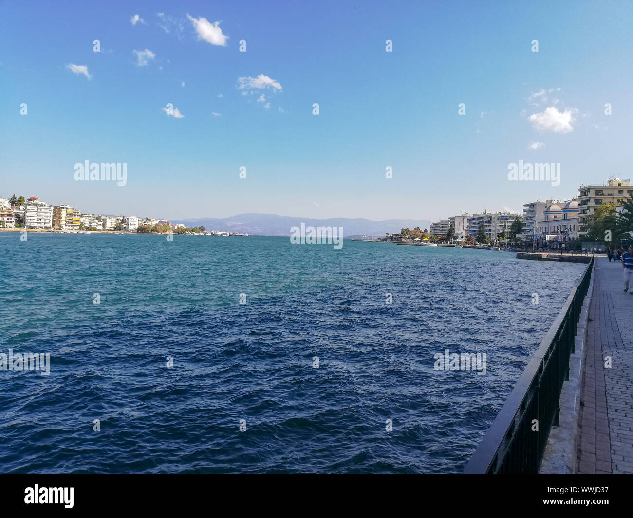 Eingangstor der Stadt Chalkida, Griechenland Stockfoto