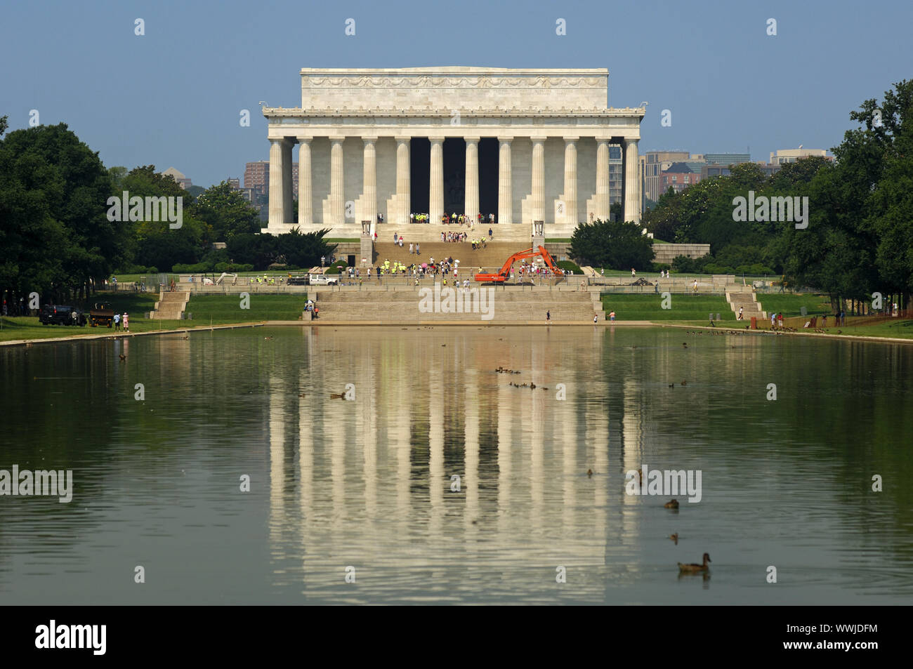 Lincoln Memorial, Washington D.C., USA Stockfoto