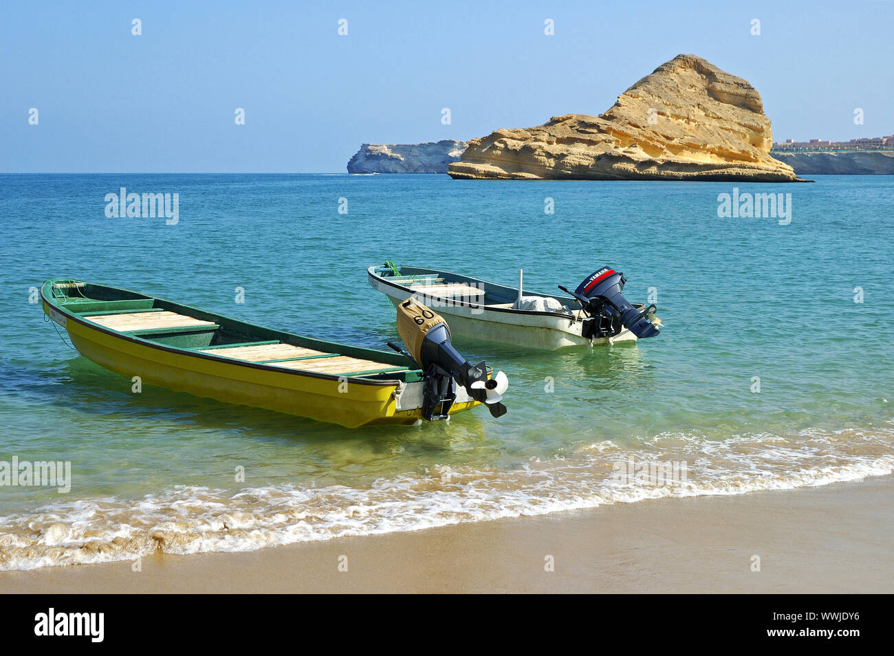 Qantab beach Muscat, Sultanat Oman Stockfoto