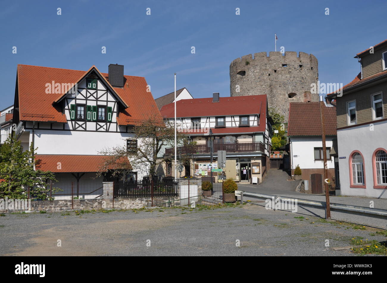 Festung in Niedernhausen Stockfoto