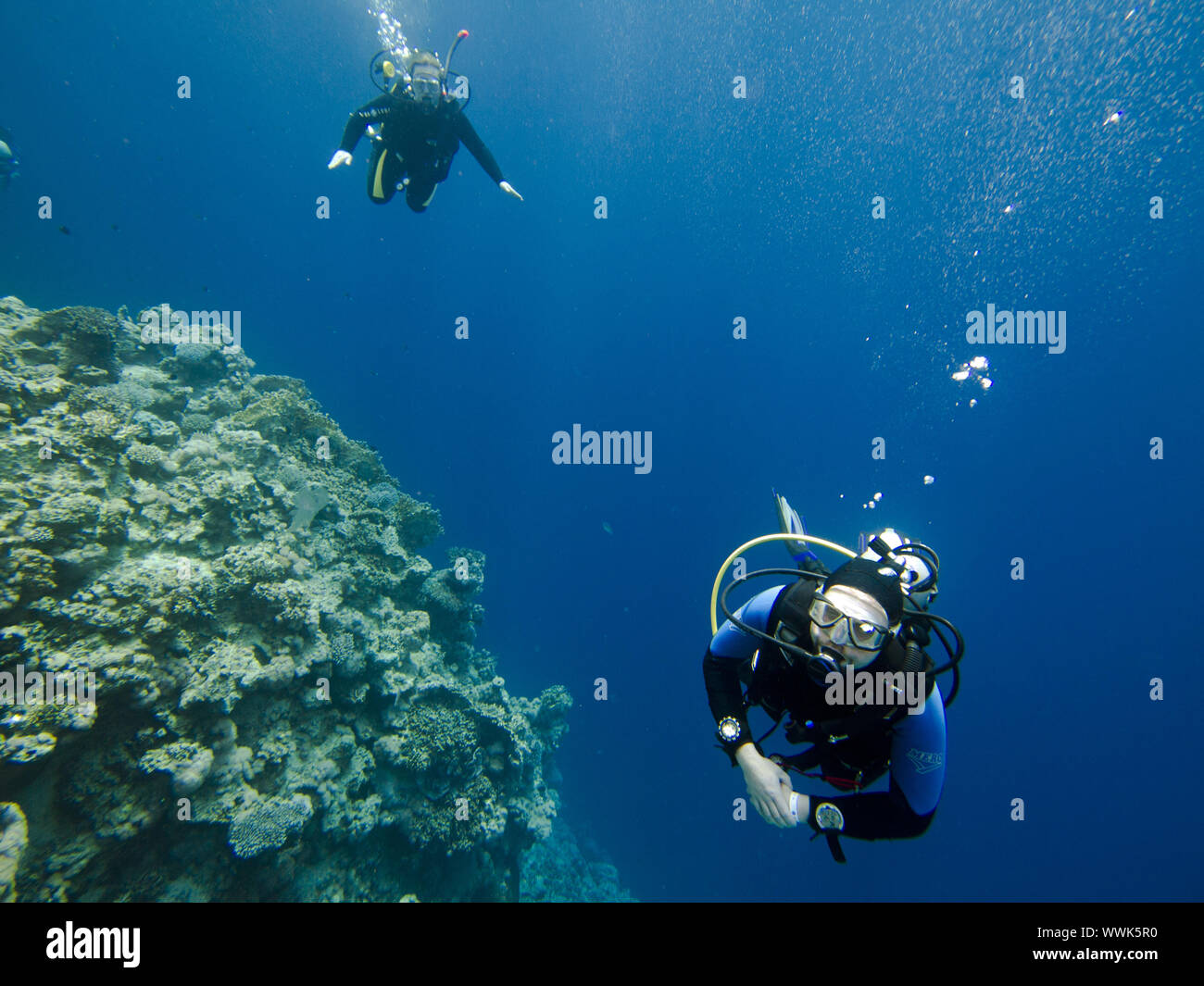 Blue Hole/Dahab Stockfoto