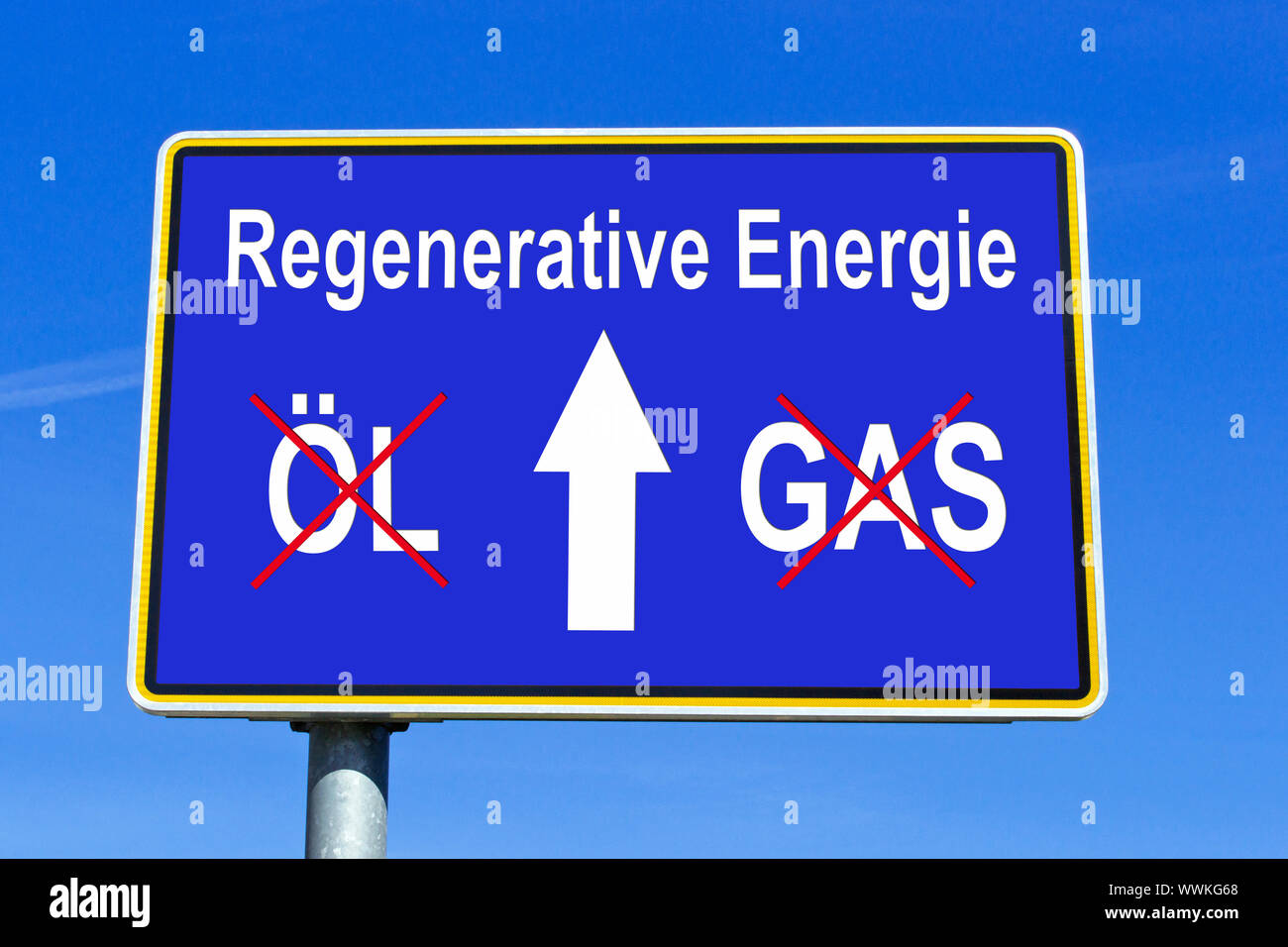 Regenerative Energie Stockfoto