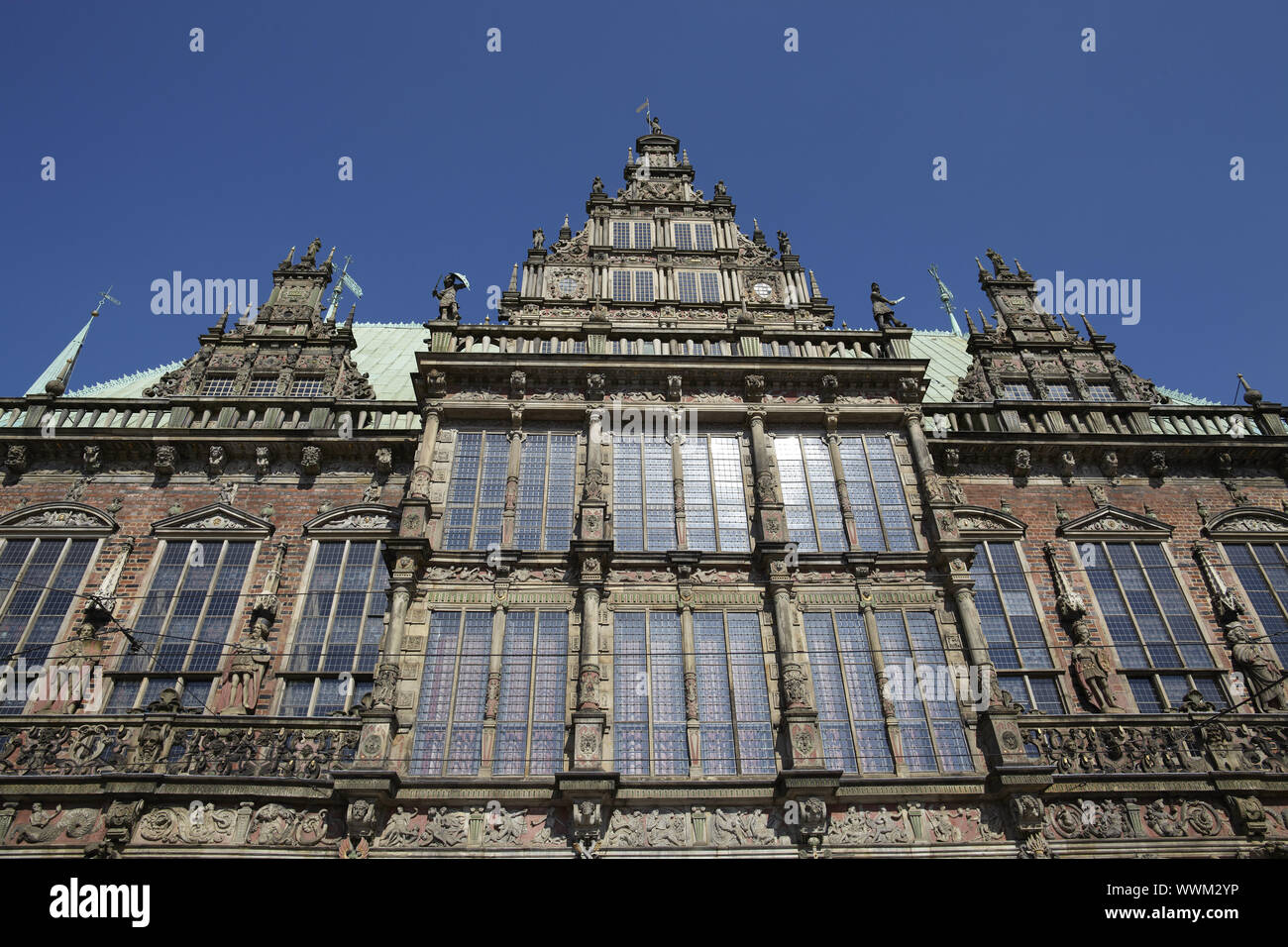 Bremen - Rathaus (UNESCO Weltkulturerbe) Stockfoto