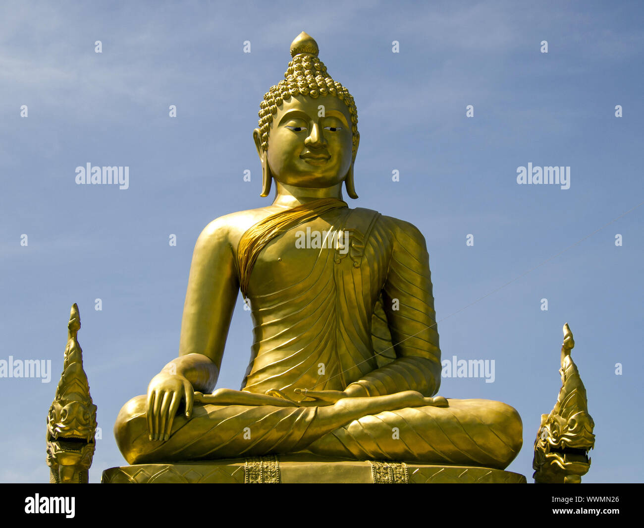 Golden Buddha Stockfoto