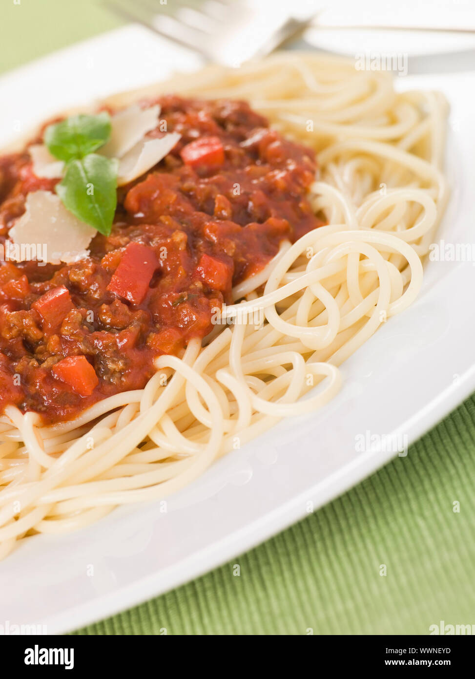 Spaghetti alla Bolognese Stockfoto