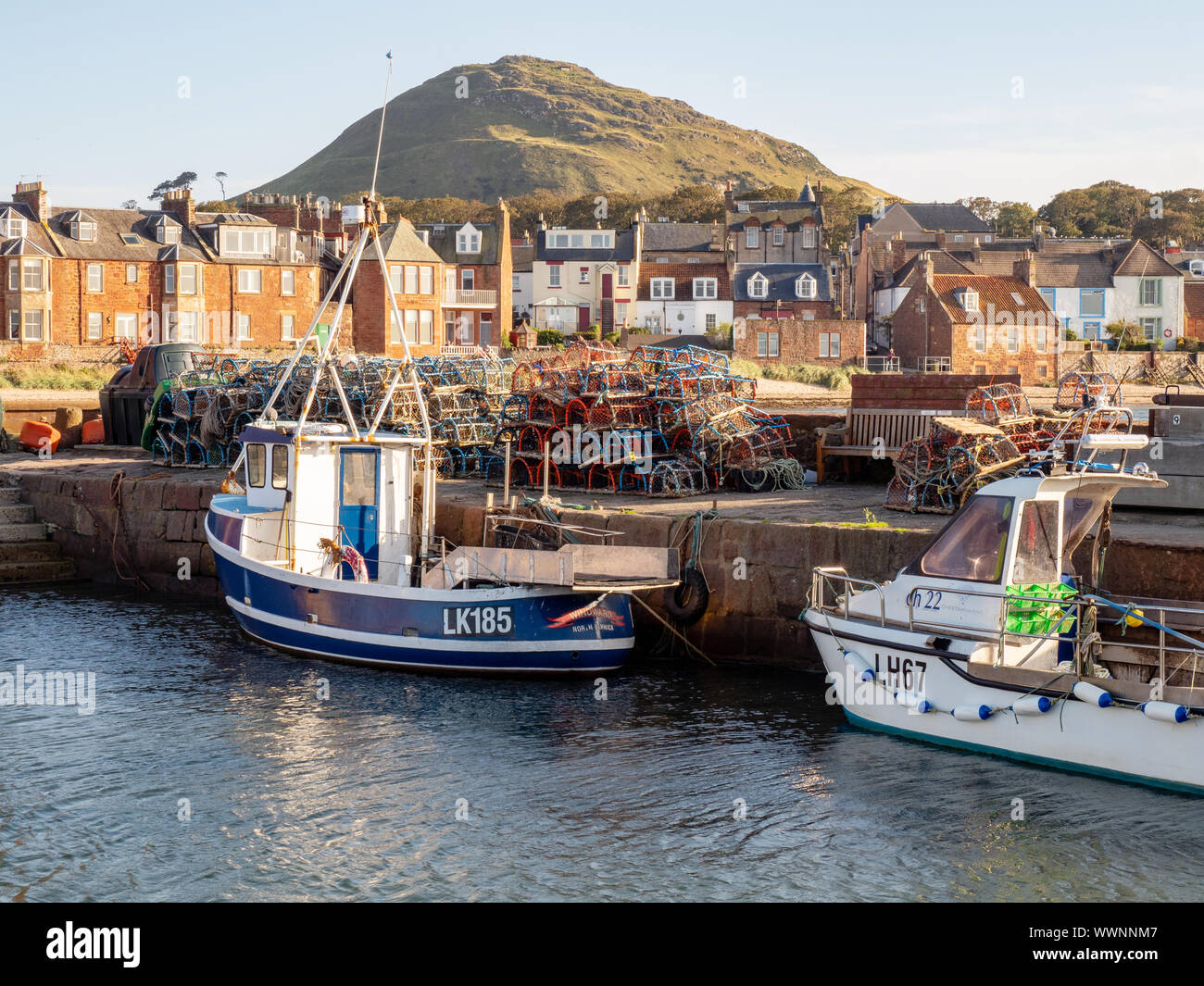 North Berwick Hafen, East Lothian, Schottland, Großbritannien. Stockfoto