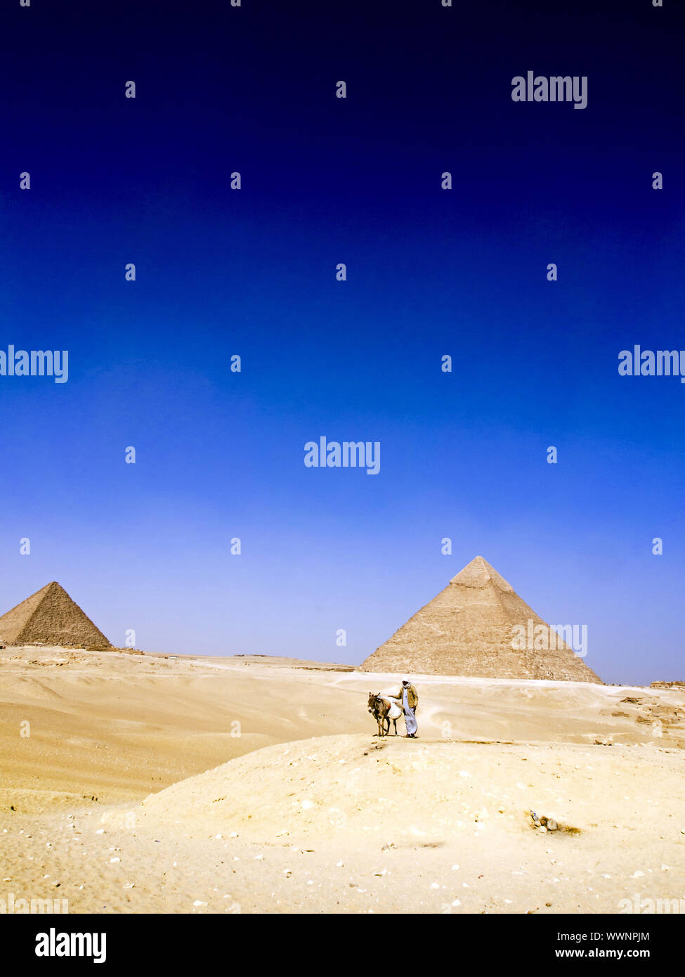 Die khafre Pyramide Stockfoto