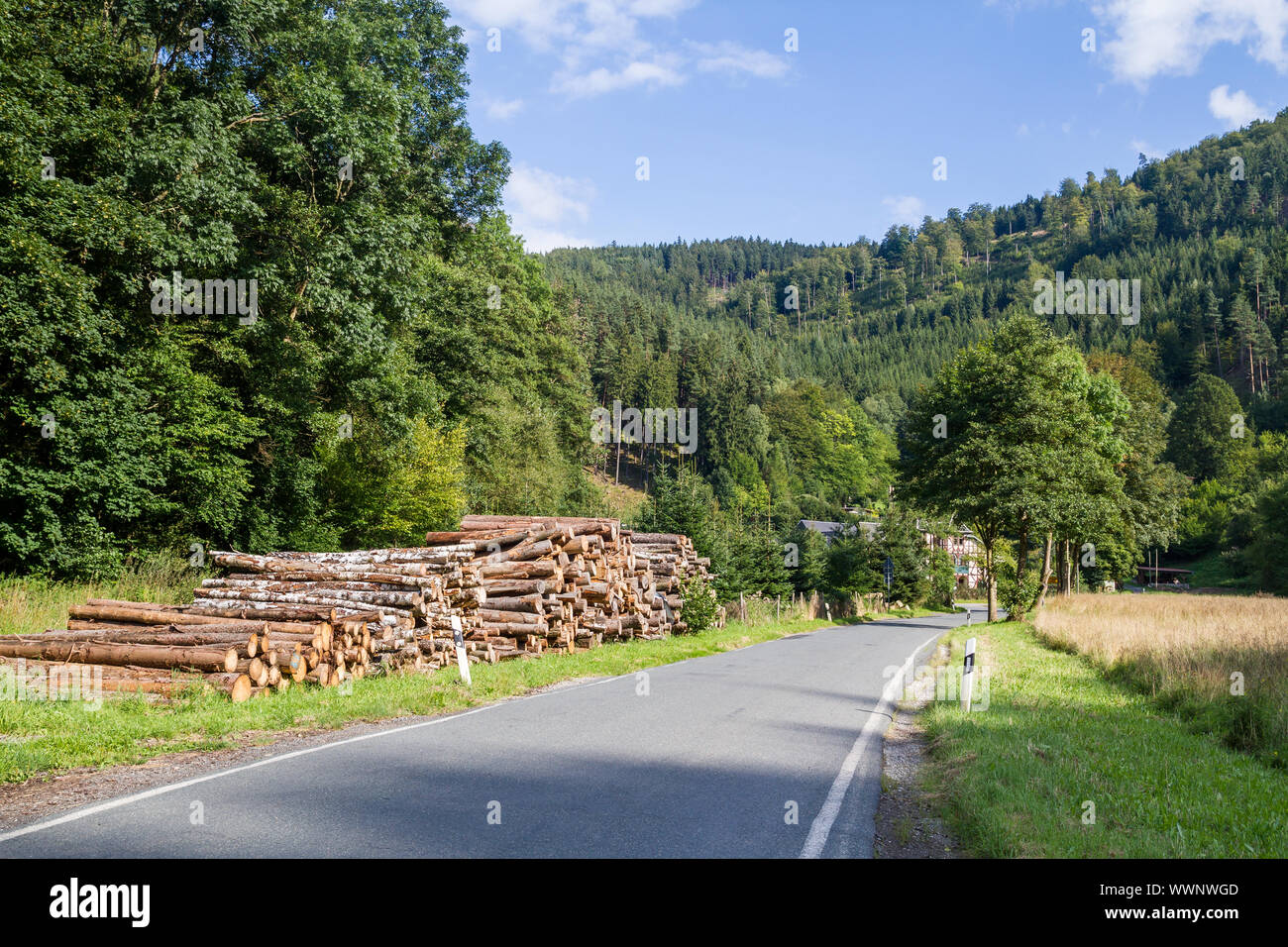 Landstraße Stockfoto