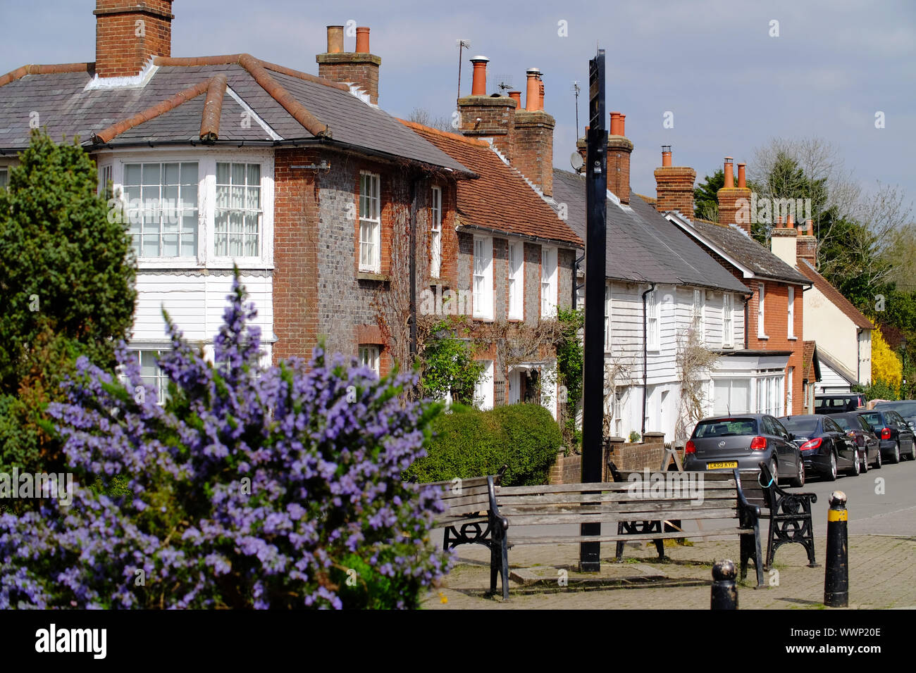 East Hoathly Dorf, East Sussex. Stockfoto