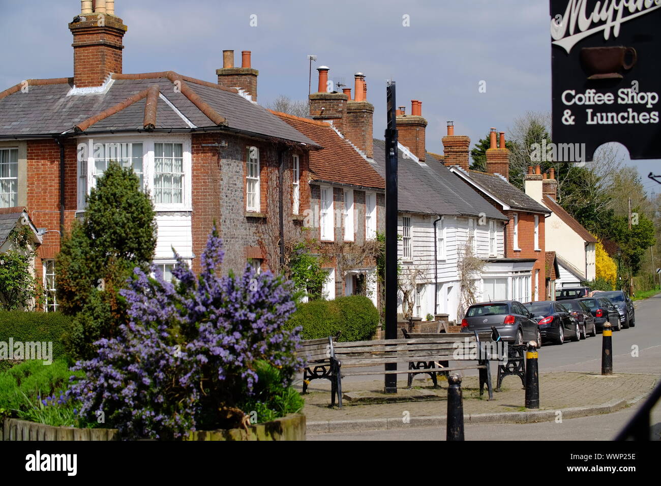 East Hoathly Dorf, East Sussex. Stockfoto