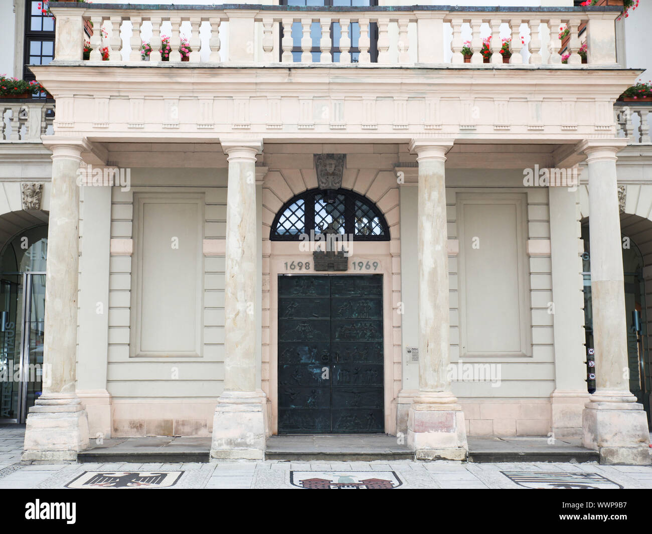 Impressionen aus MagdeburgRathaus der Landeshauptstadt von Sachsen-Anhalt Magdeburg Stockfoto