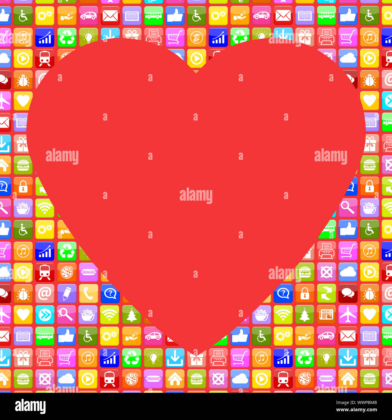 Dating App Icons Stockfotos Und Bilder Kaufen Alamy