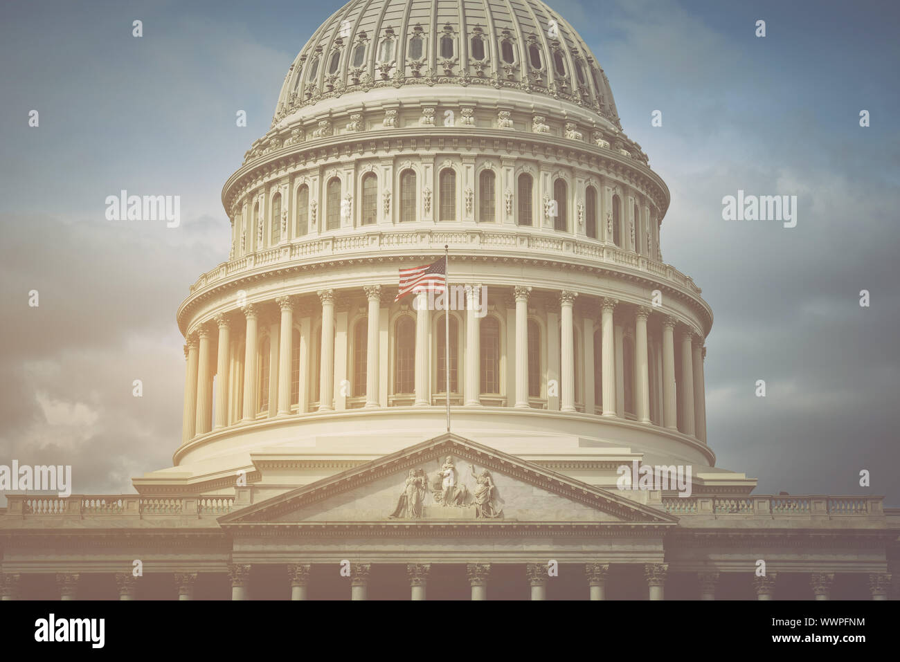 Das Capitol in Washington DC, USA Stockfoto