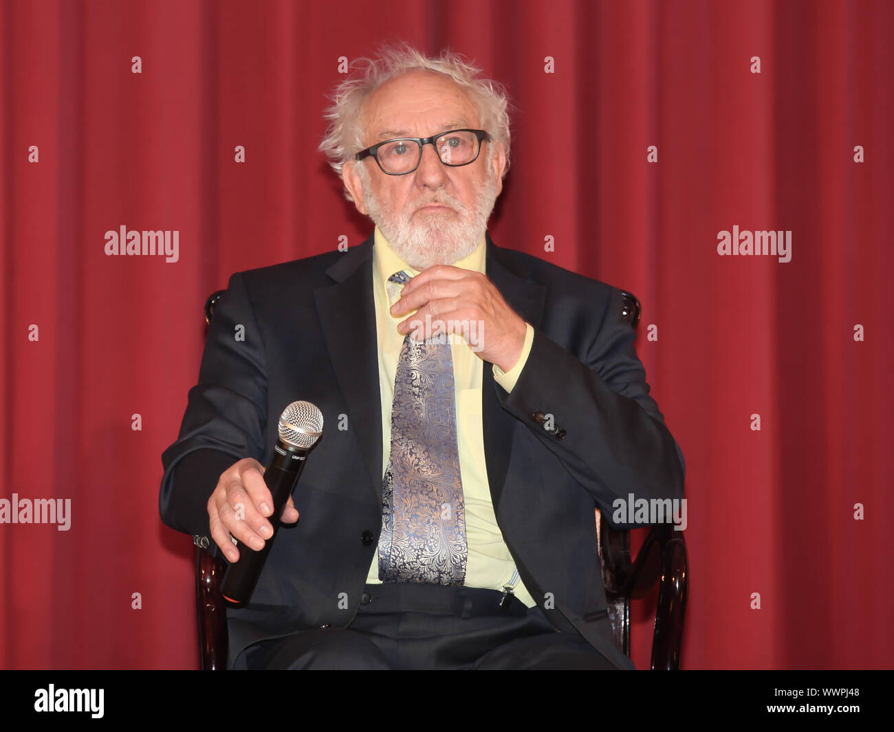 Schauspieler Dieter Hallervorden die Kulturpolitik der FDP-Abend in Dessau Stockfoto